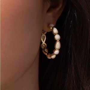 NEW Uncommon James Force Of Nature Hoop Earrings